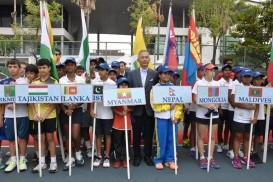 14 and under tennis team for Vietnam