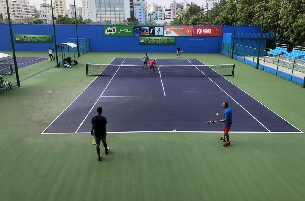 The National Tennis Centre Reopens with limitations after the lock-down ends