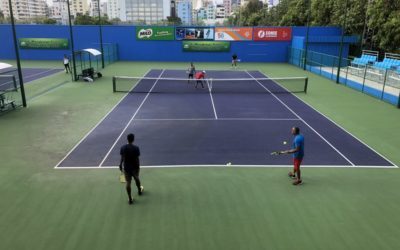 The National Tennis Centre Reopens with limitations after the lock-down ends